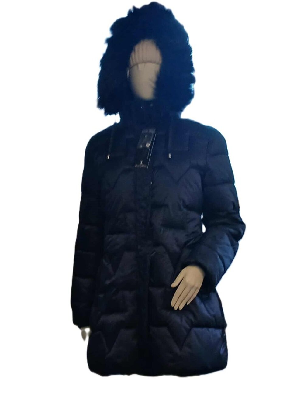 identity black winter jacket